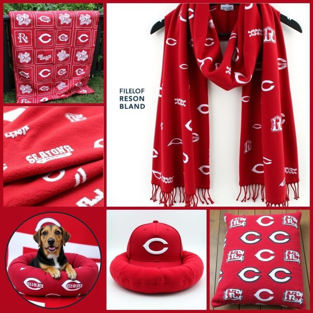 Project Ideas with Cincinnati Reds Fleece Fabric