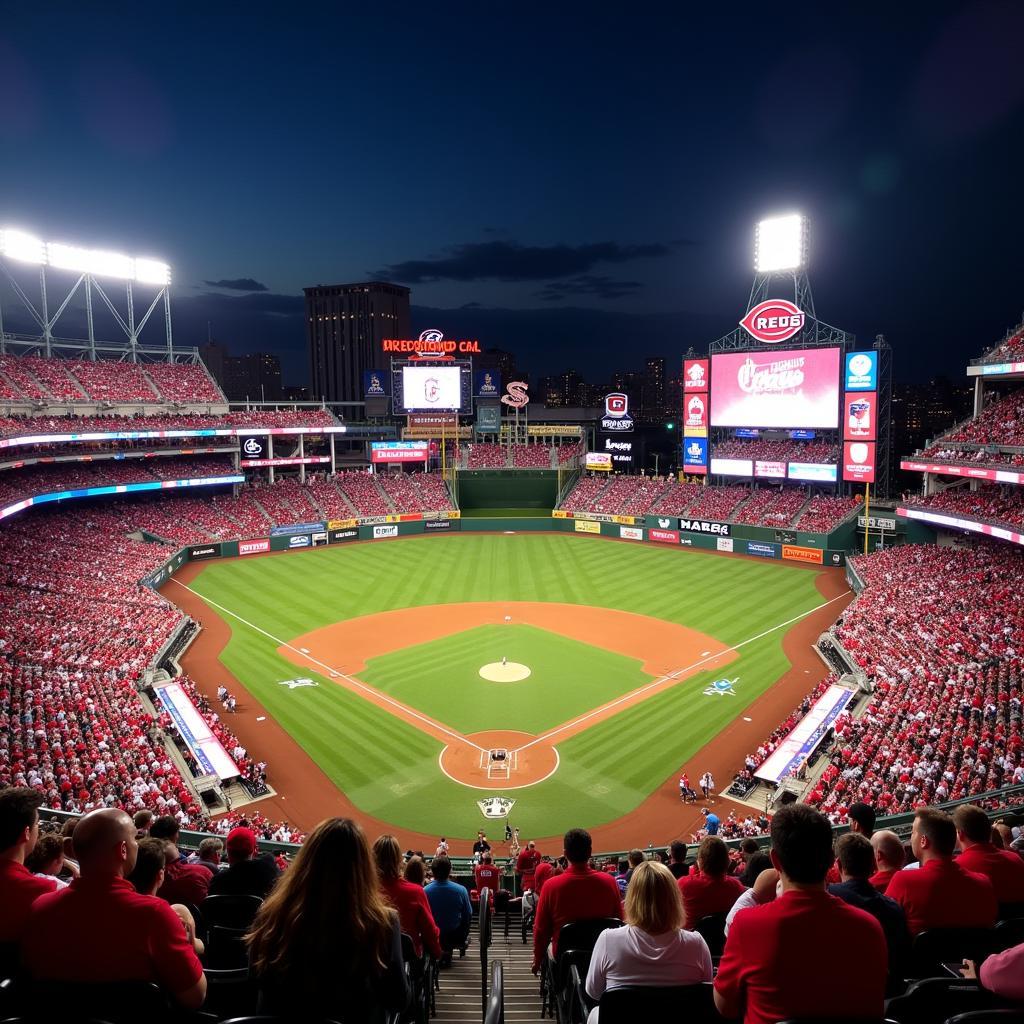 Cincinnati Reds Game at Great American Ball Park