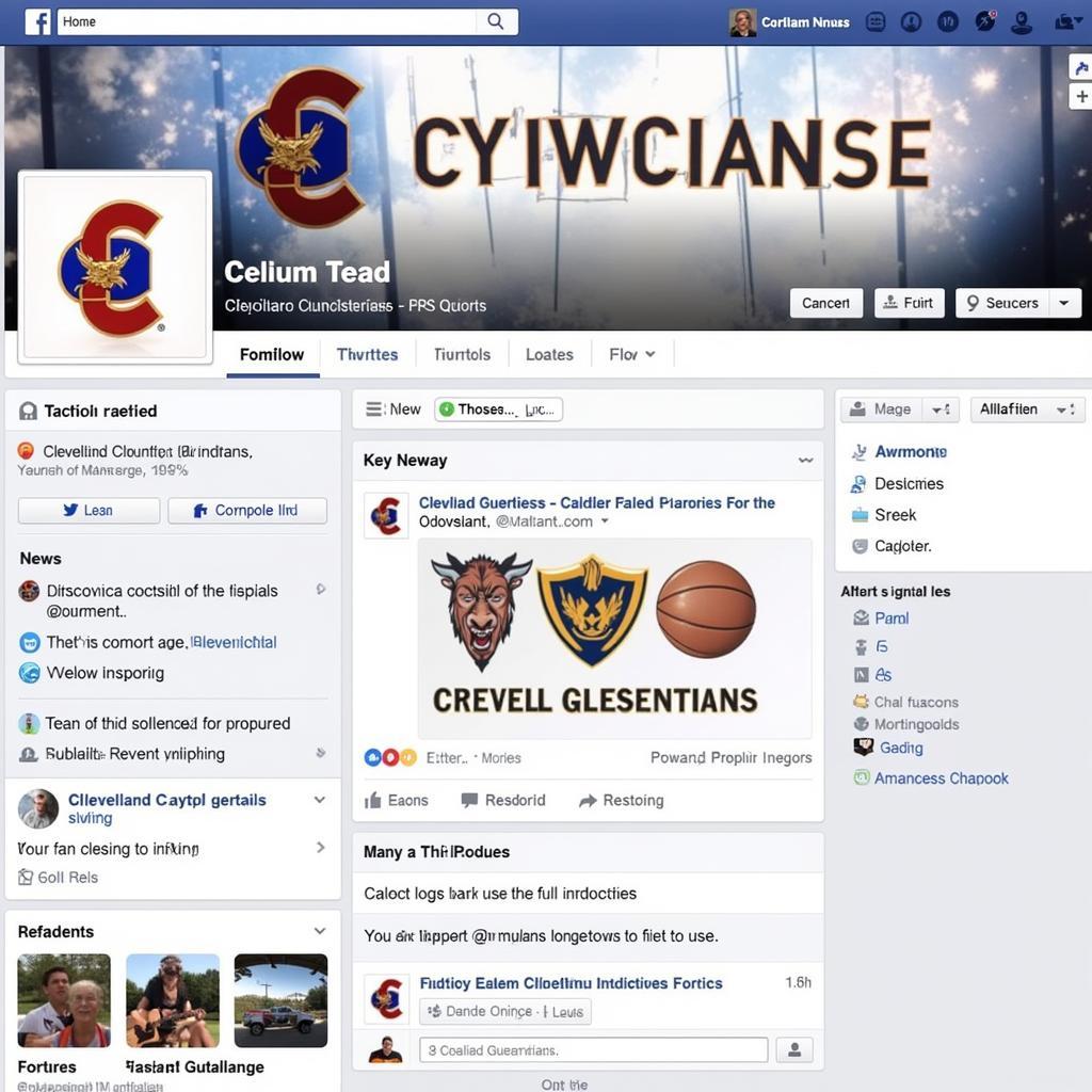 Cleveland Guardians Logo Transparent on Social Media