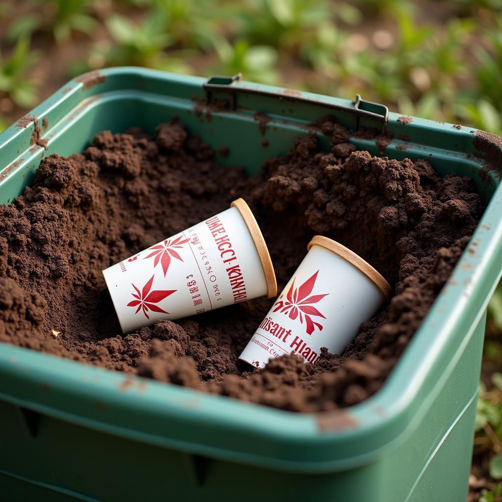 Compostable Holiday Coffee Cups