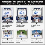 Corey Seager Autograph Card Grading