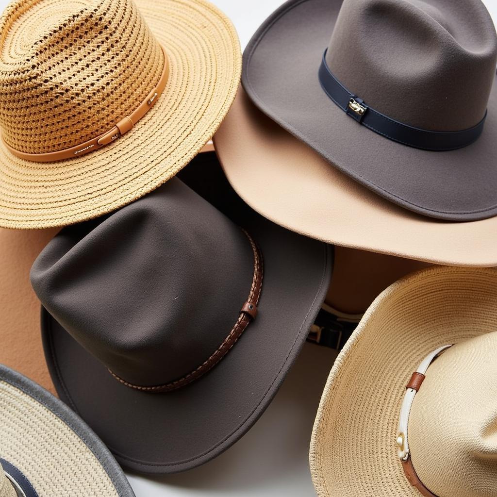 Different cowboy hat styles suitable for Miami's climate