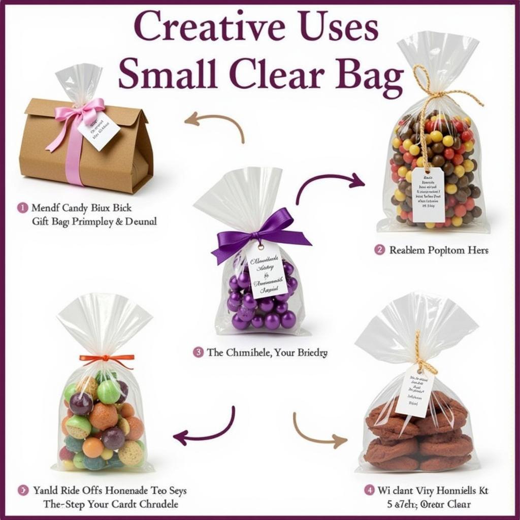 Creative Uses of Small Clear Bags for Candy