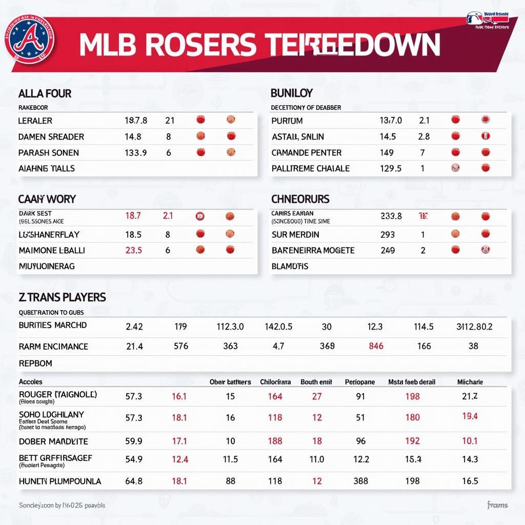 Current MLB Roster Analysis: A Breakdown of Team Composition