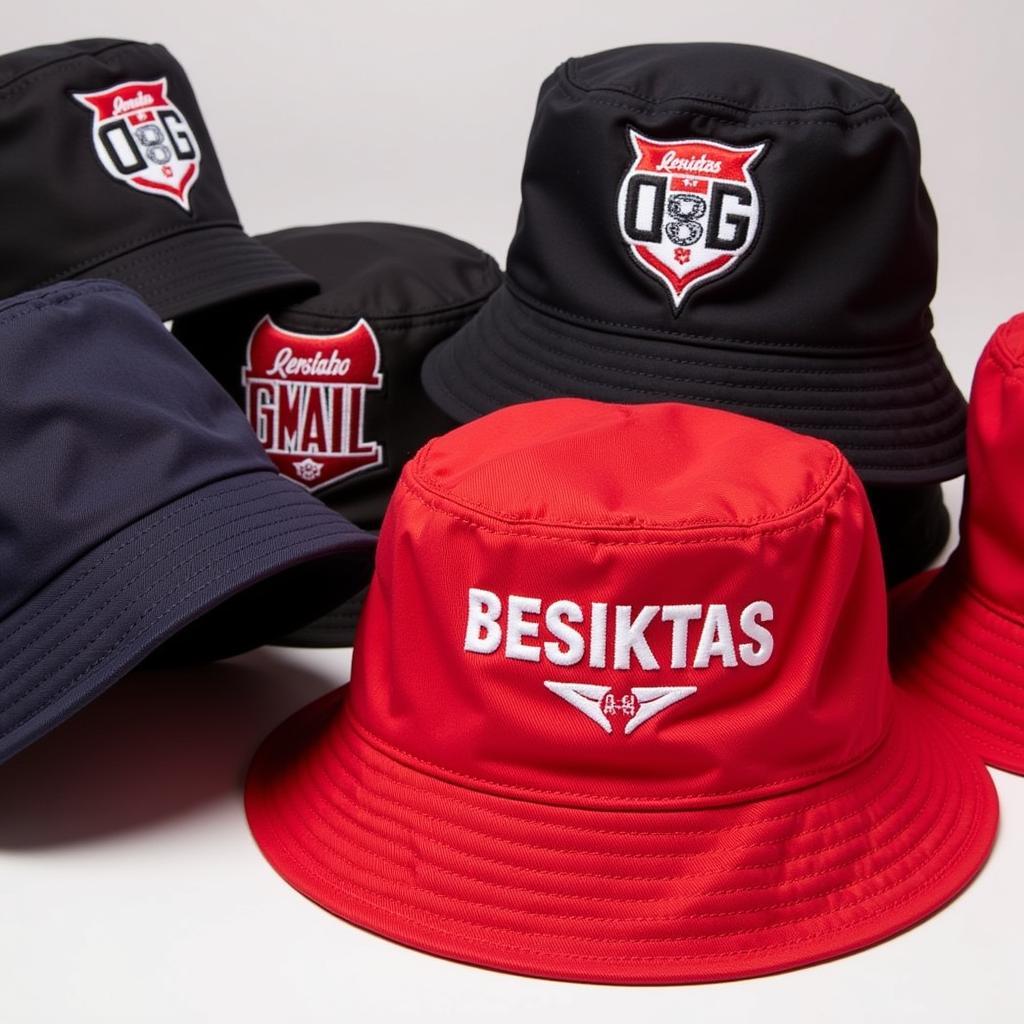 Customized Keith James Bucket Hats for Besiktas Fans