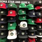 Dallas Stars cowboy hat merchandise display