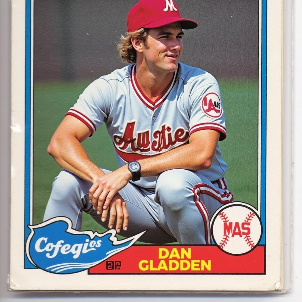 Dan Gladden 1987 World Series Card