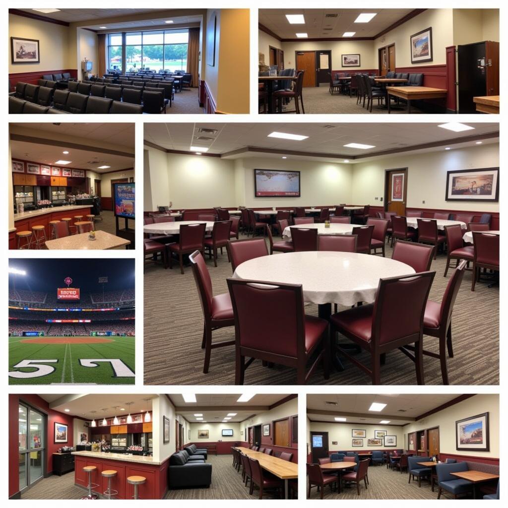 Davis Wade Stadium Club Level Amenities