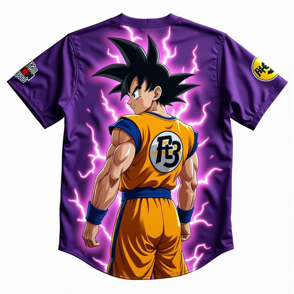 Gohan Super Saiyan 2 DBZ Baseball Jersey