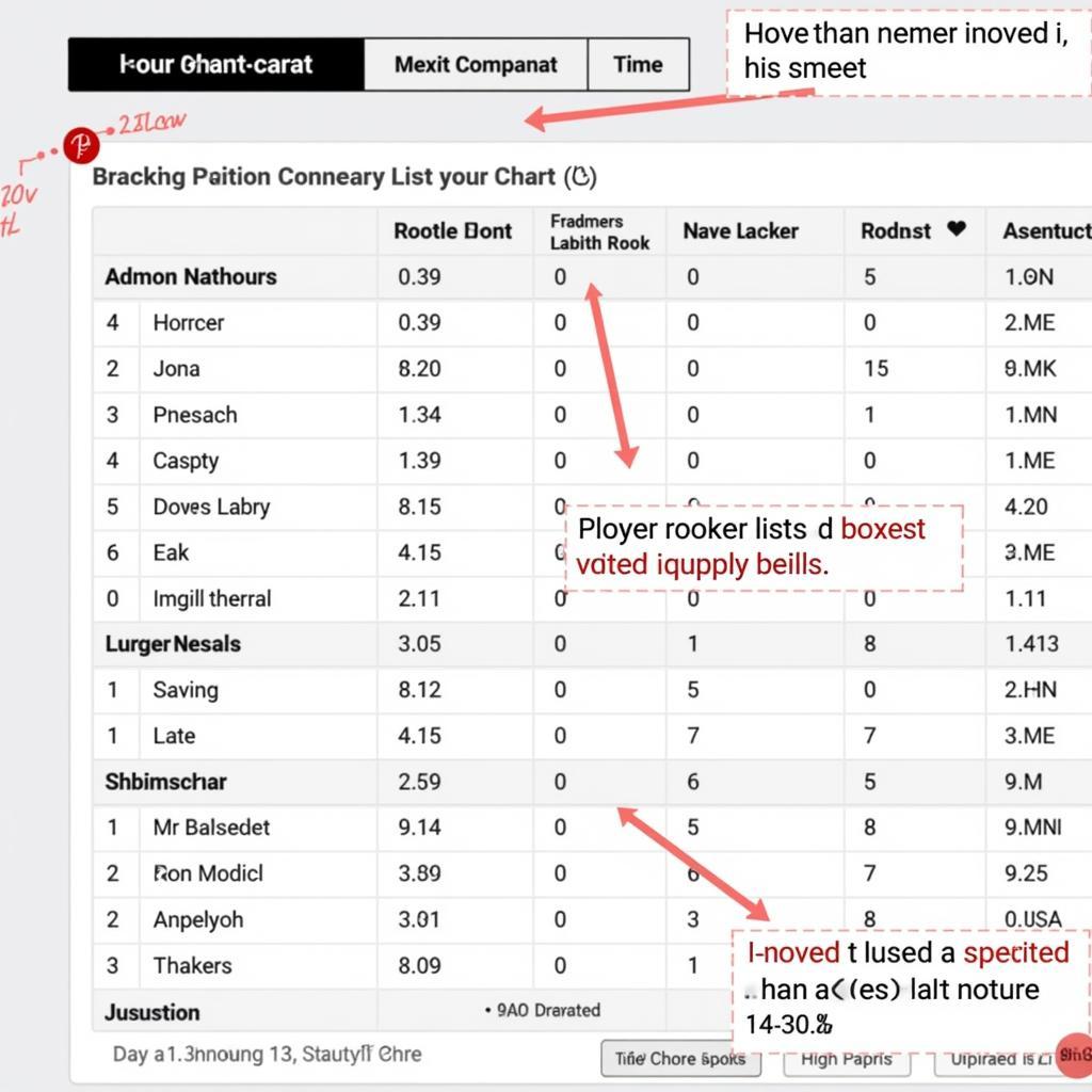 Analyzing Depth Chart for Strategic Insights