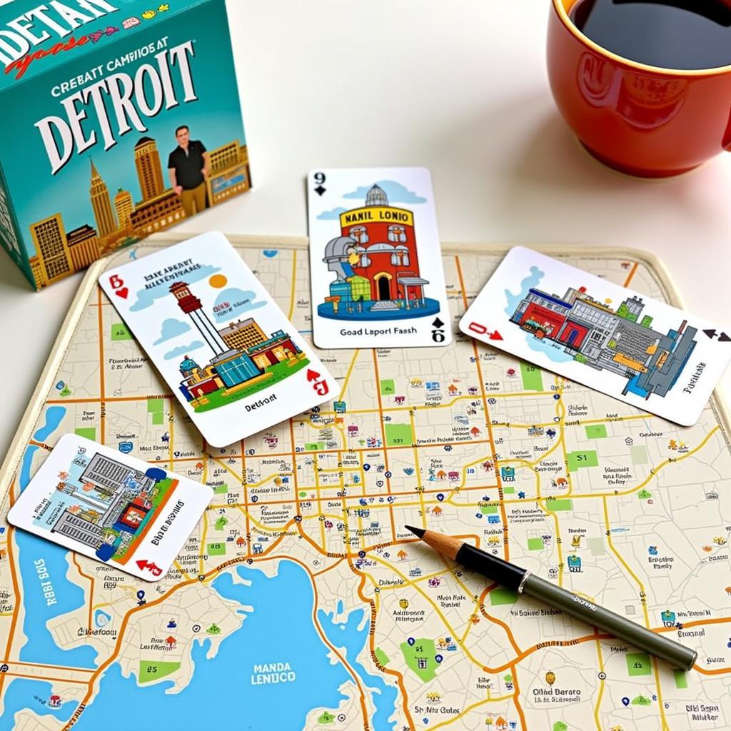 Detroit-Themed Card Game