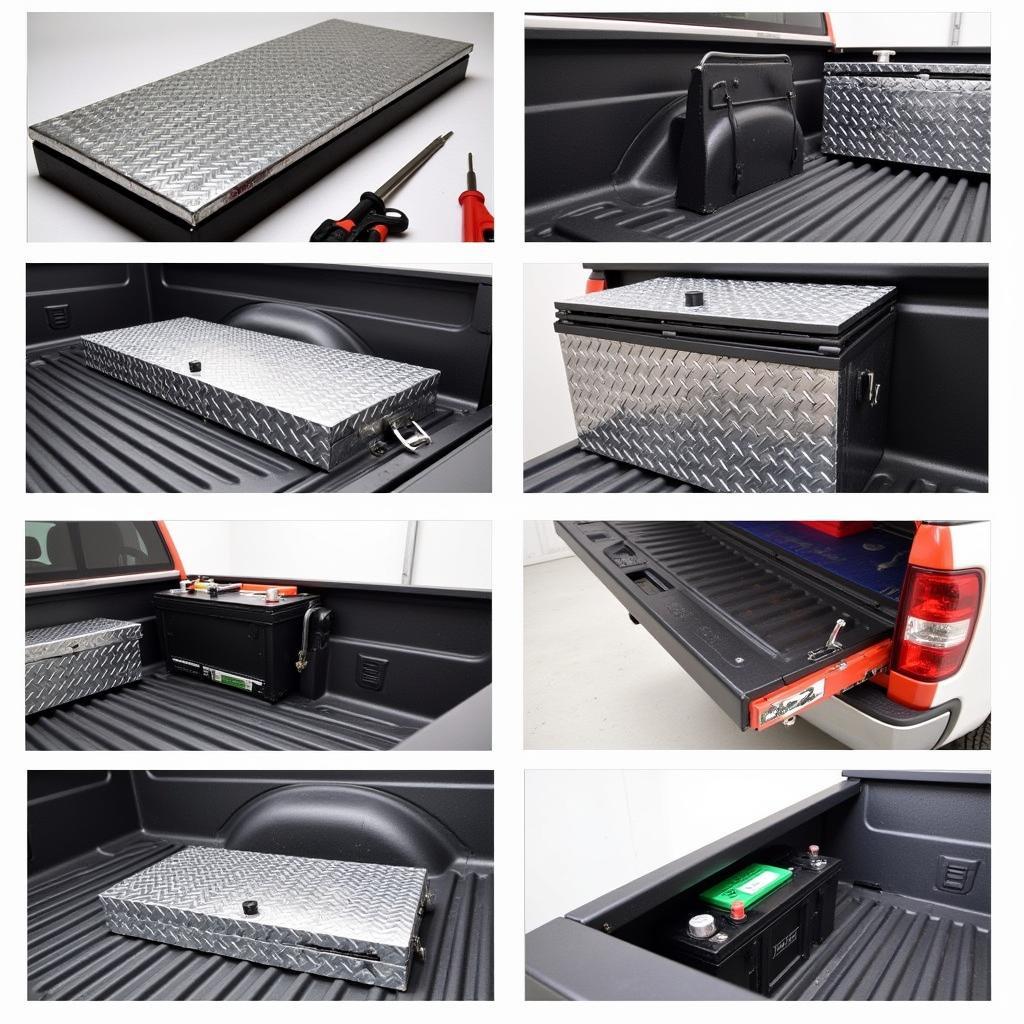 Diamond Plate Battery Box Installation