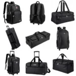 Different Black Softball Bag Styles