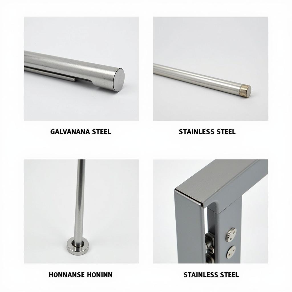 Different Materials and Finishes for Locking Gate Drop Rod