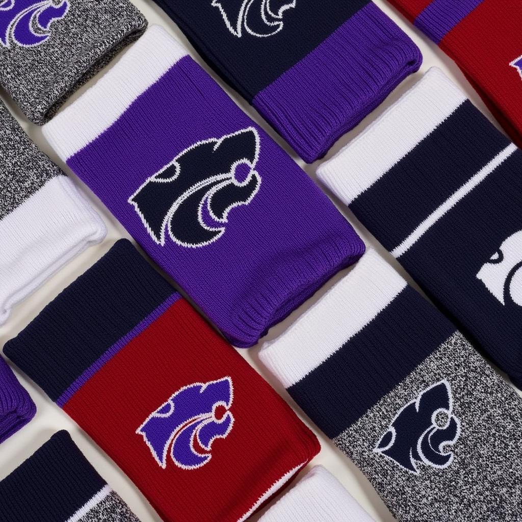 Different Styles of K State Socks