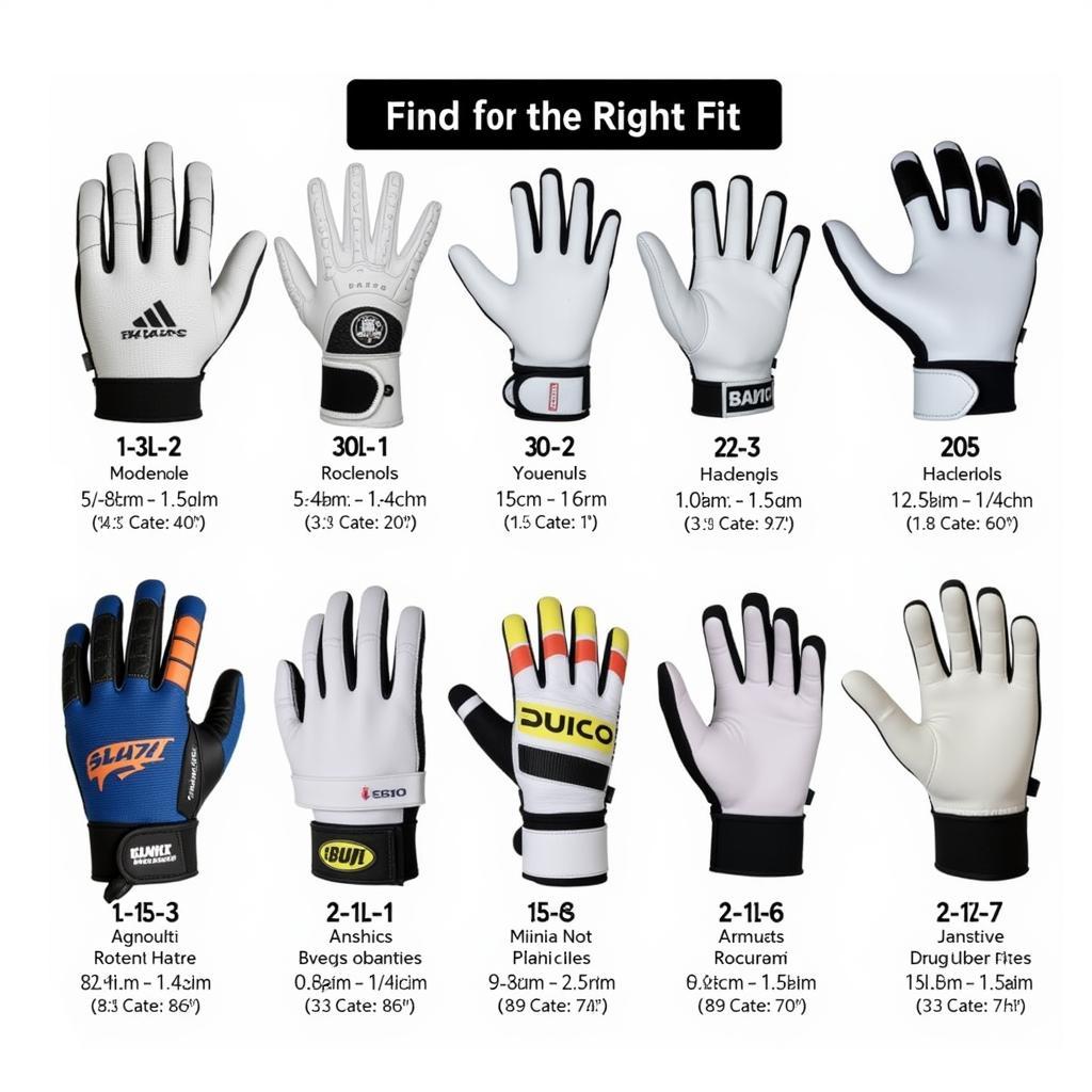 Different Types of Baseball Batting Gloves