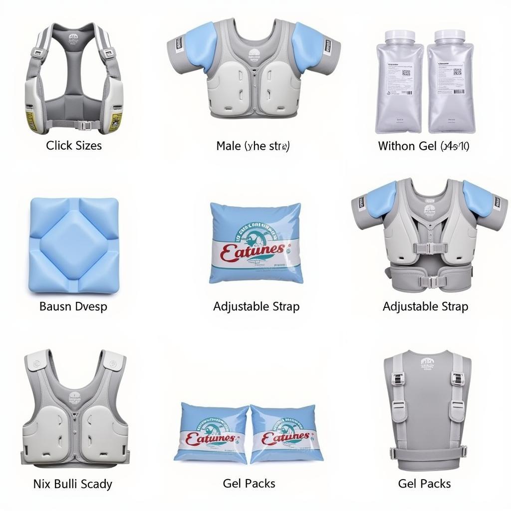 Variety of Pitcher Shoulder Ice Packs