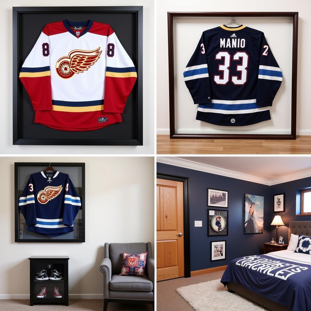 Displaying Signed Hockey Jerseys