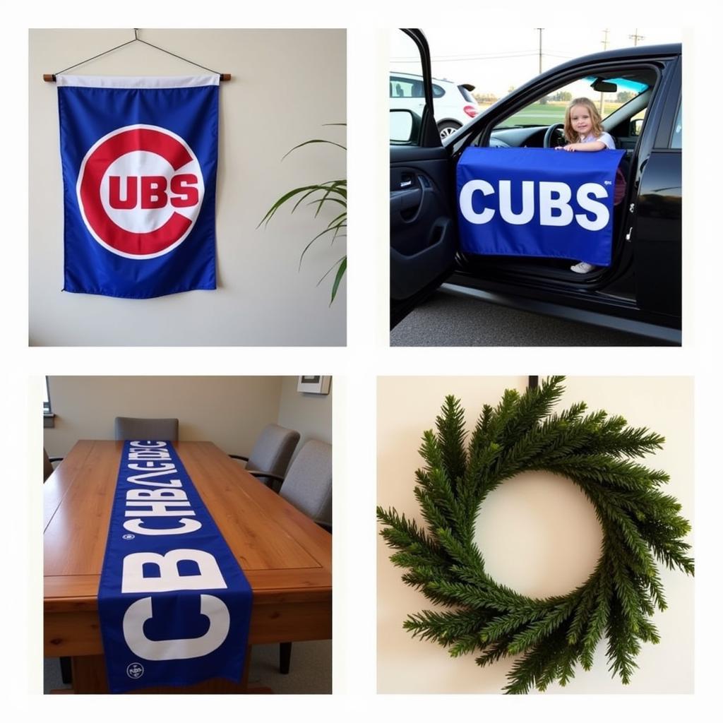 Creative Ways to Display Your Small Chicago Cubs Flag