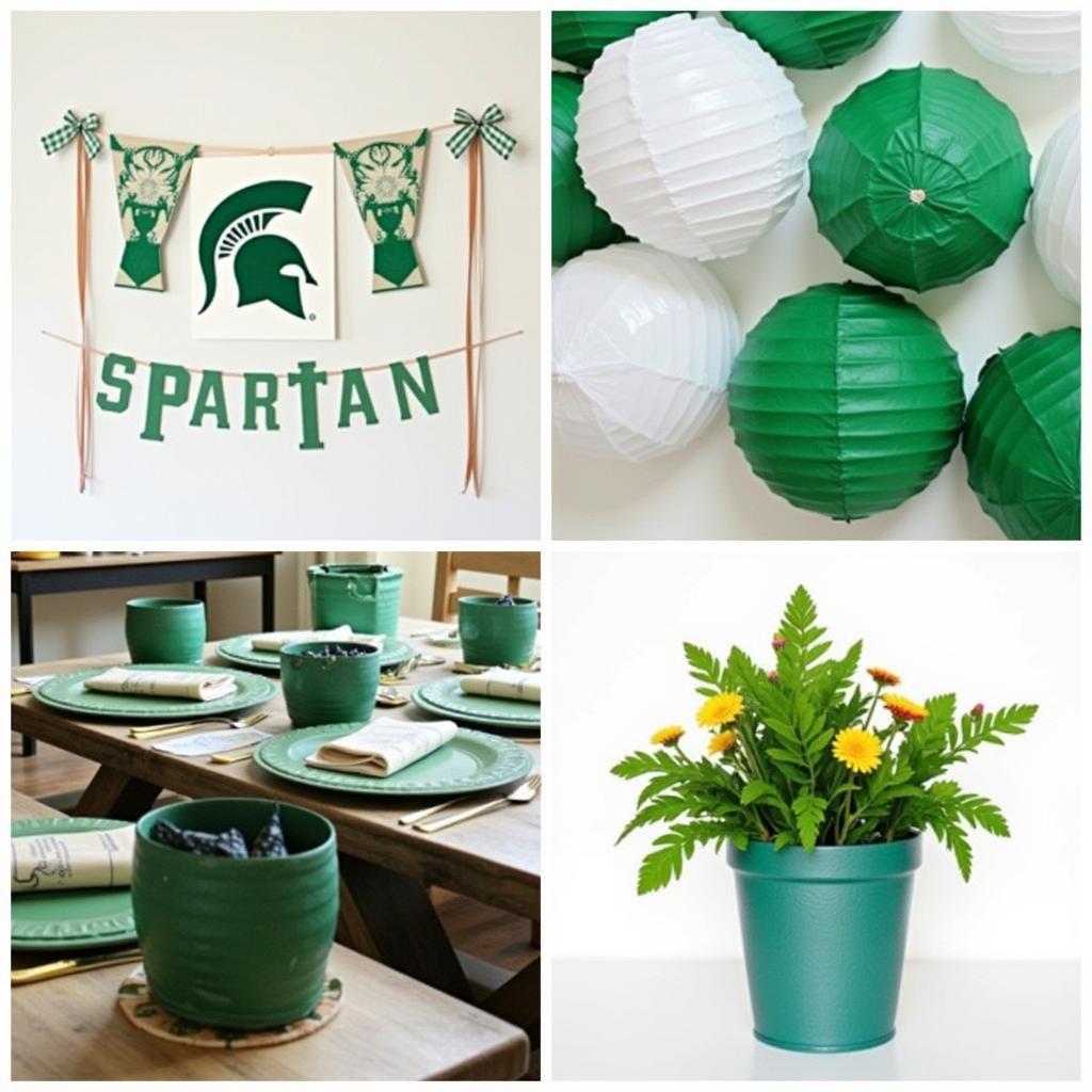 DIY MSU Party Decorations: Creative and Cost-Effective