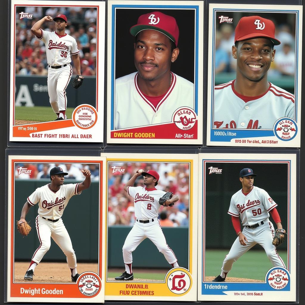 Dwight Gooden All-Star Card Collection