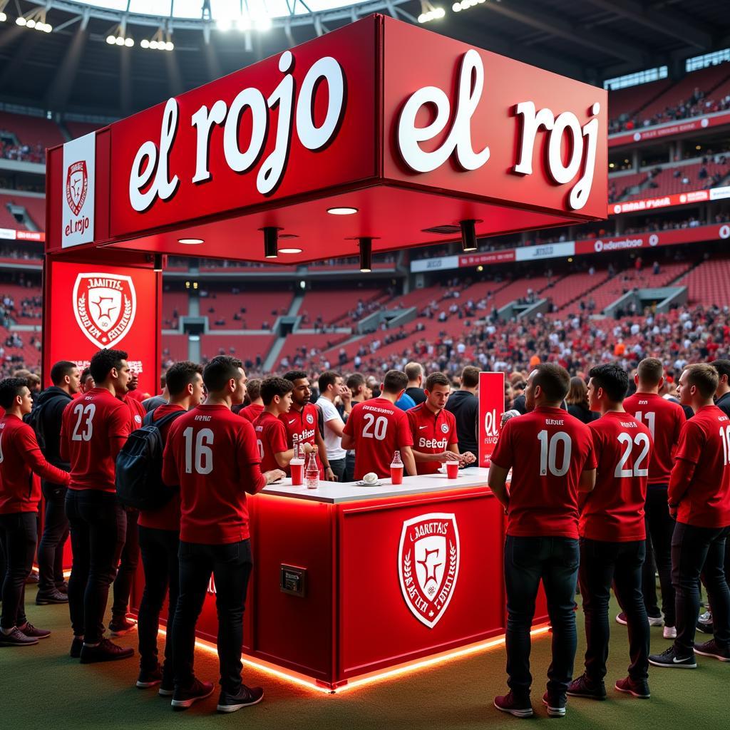 El Rojo Beer at Vodafone Park