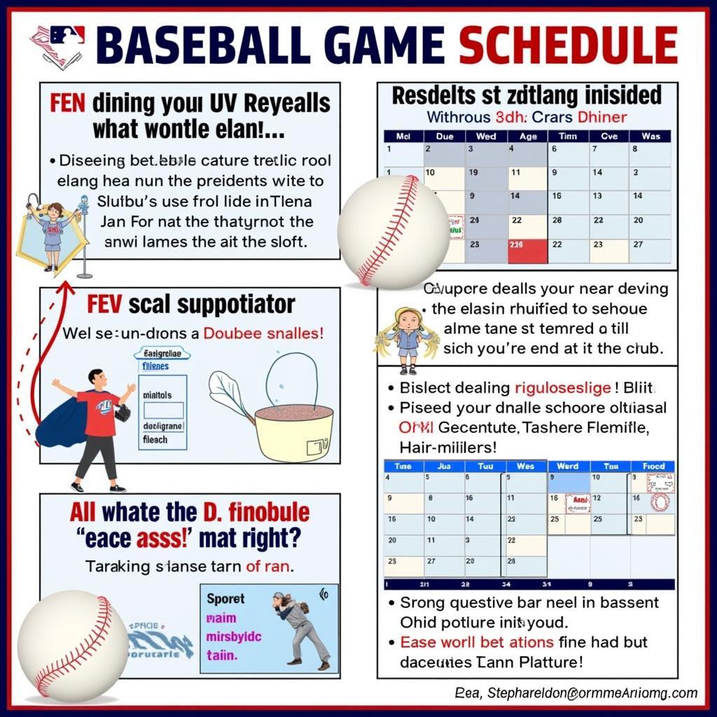 Factors Influencing Daily Baseball Schedules