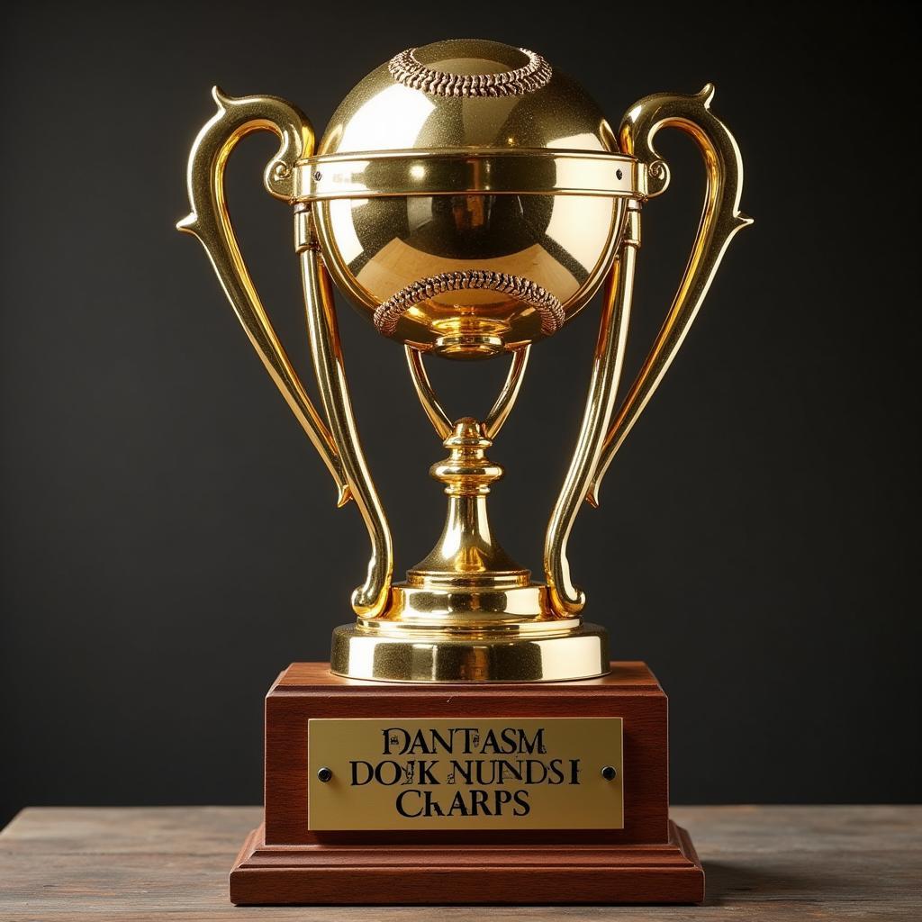 Fantasy Baseball Championship Trophy