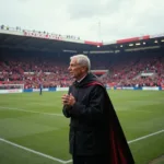 Father Brooks at Inönü Stadium