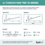 Quick Conversion from Feet to Meters