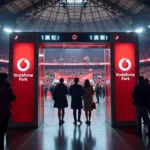 Biometric Access Control at Vodafone Park in 2025