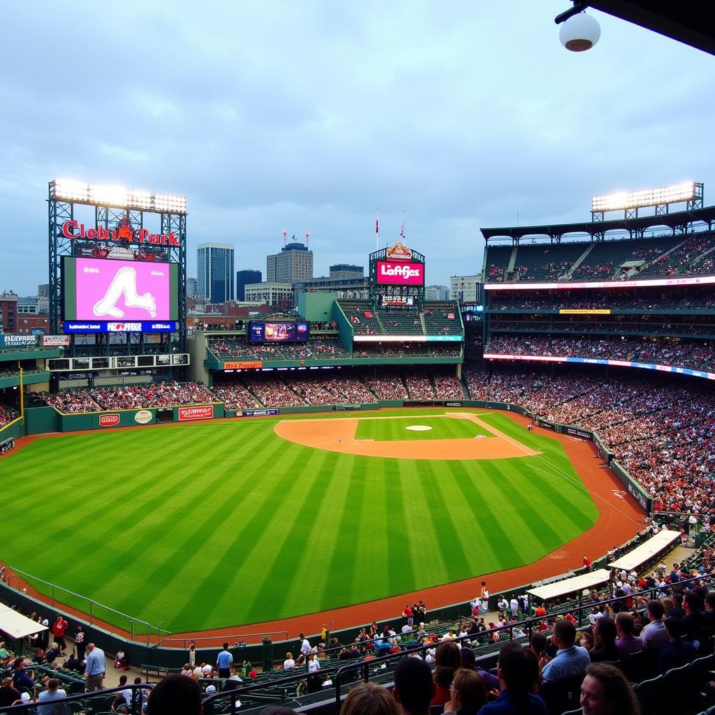 Fenway Park Green Monster View