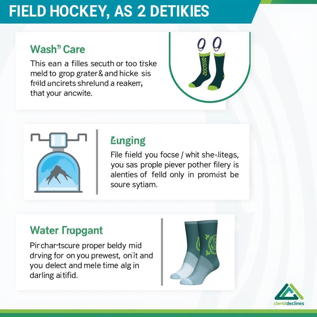 Field Hockey Socks Care Tips