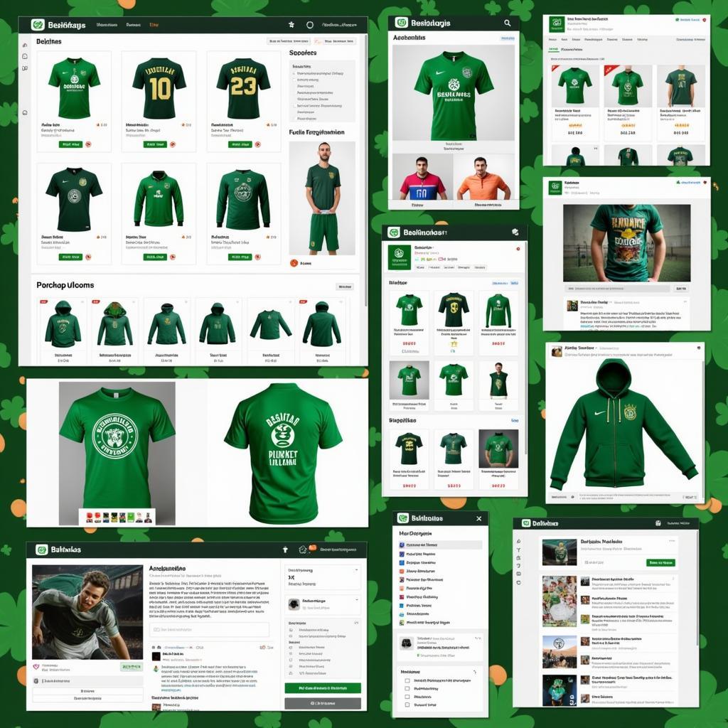 Searching for Besiktas St. Patrick's Day Gear Online