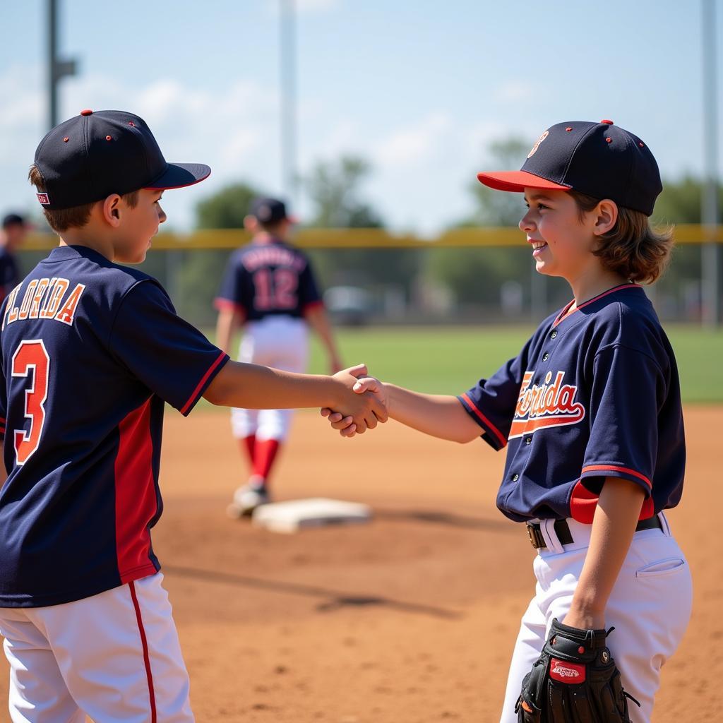 Youth Baseball Rivalry Between Florida and Georgia