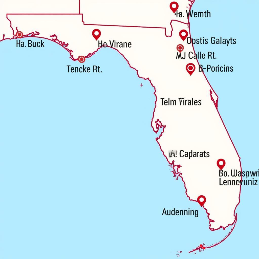 Florida Grapefruit League Spring Training Locations