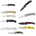 Variety of Folding Fruit Knives