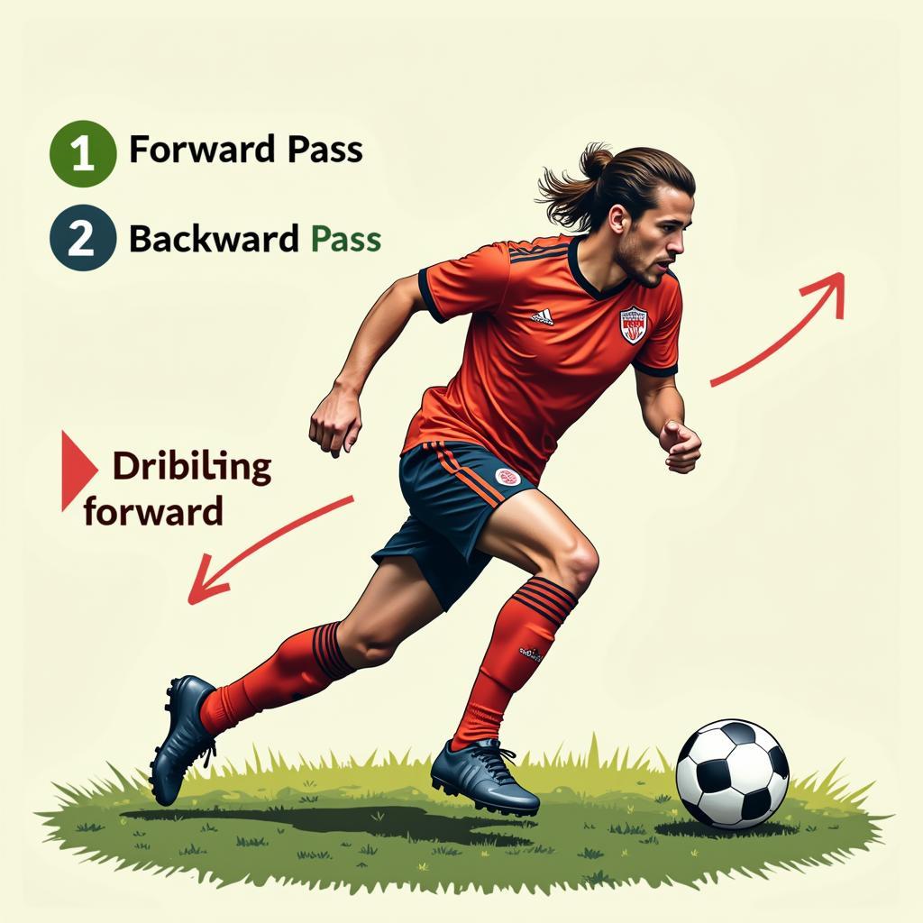 Football Midfielder 3-Way Options