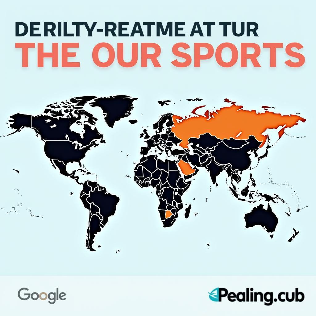 Global Popularity of Four Major Sports: A Visual Representation