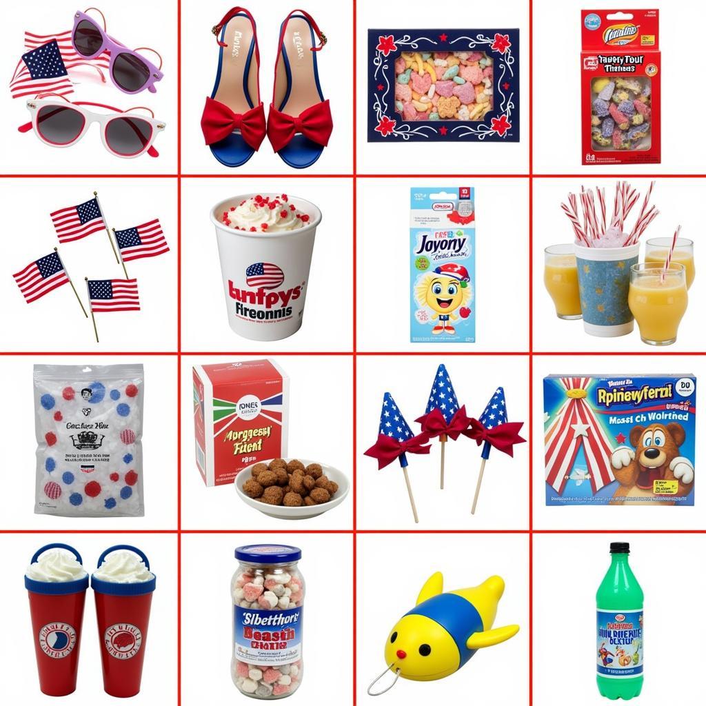 Fourth of July Bingo Prizes