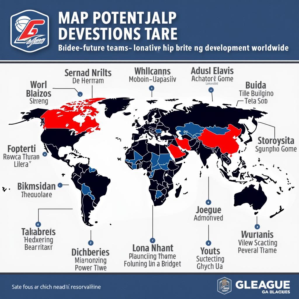 Future Projections for the G League Teams Map