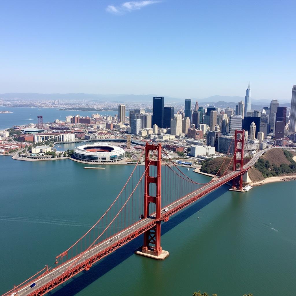 Giants and Athletics Bay Bridge Series Image