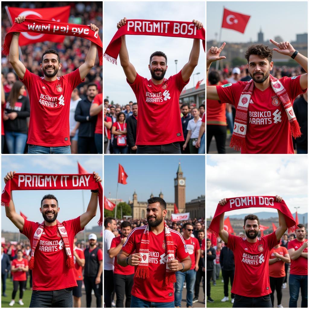 Global Beşiktaş Fans Celebrating Army It Day