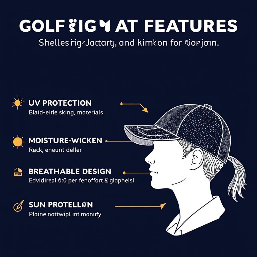 Golf Hat Features: UV Protection and Moisture Wicking