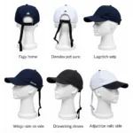 Golf Hats with Adjustable Straps