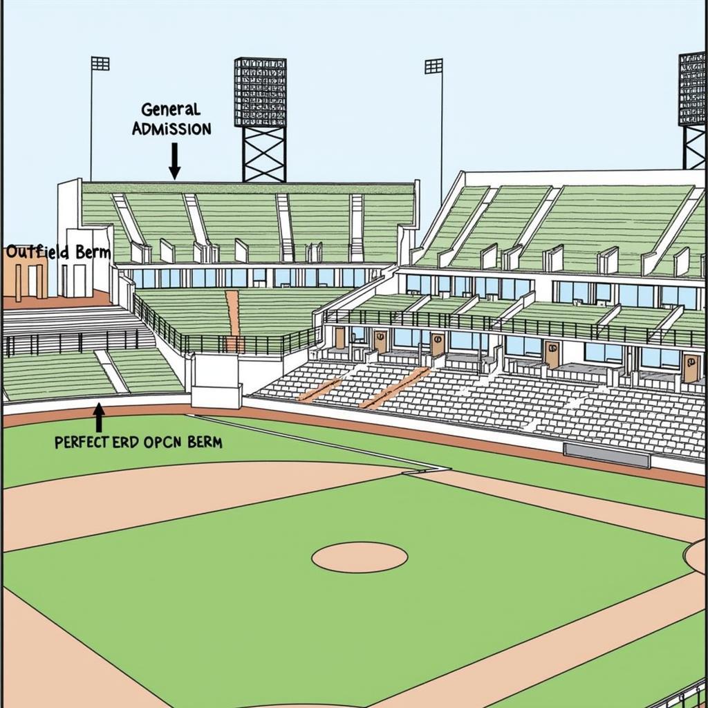 Hammons Field Family-Friendly Seating Areas