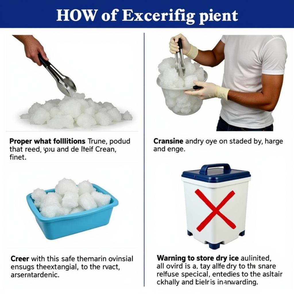 Safely Handling and Storing Dry Ice