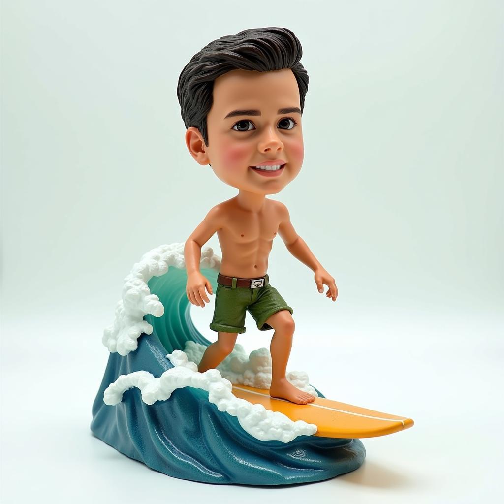 Hawaiian Bobblehead Surfer