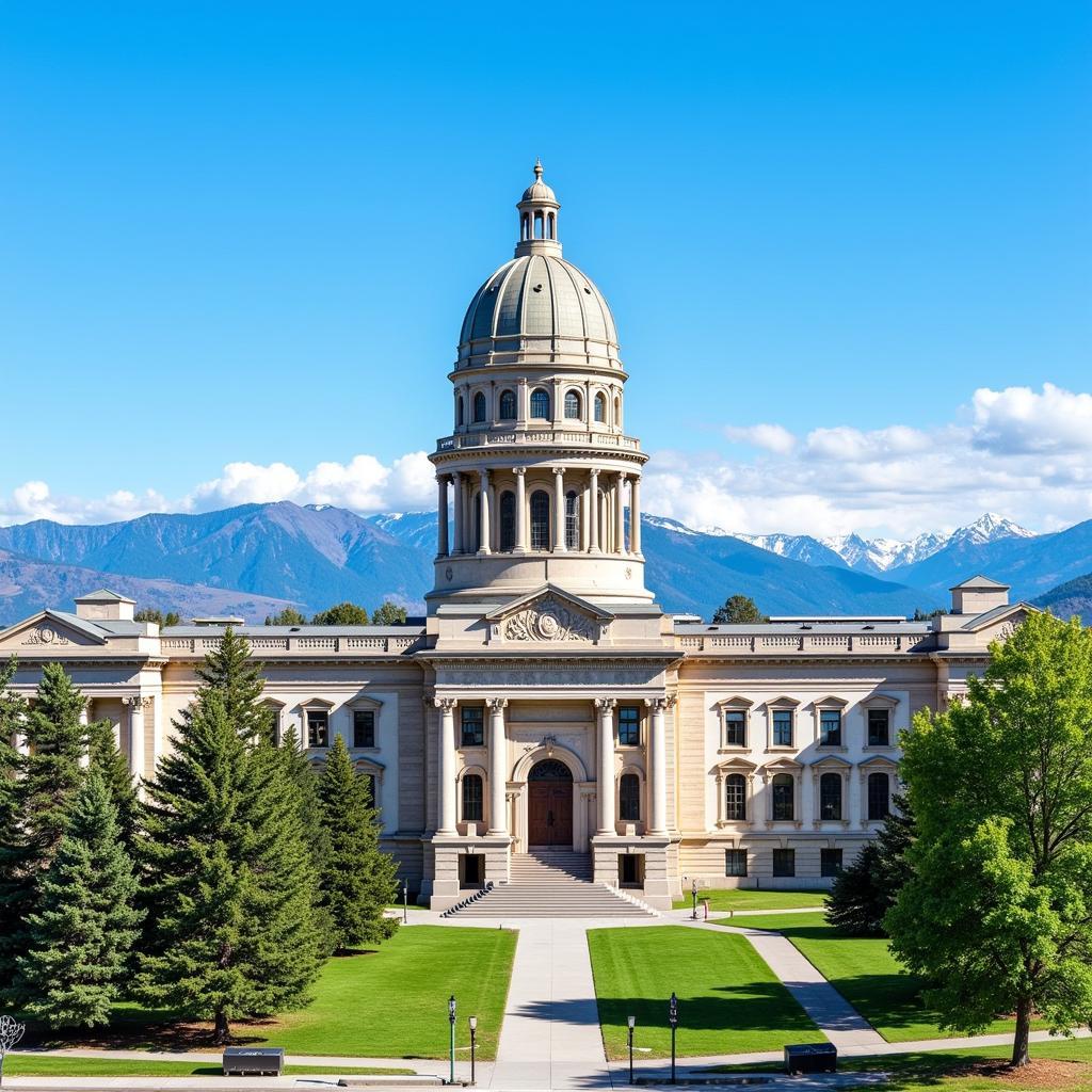 Helena Montana State Capitol Building