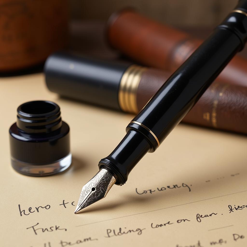 Classic Design of a Hero Fountain Pen